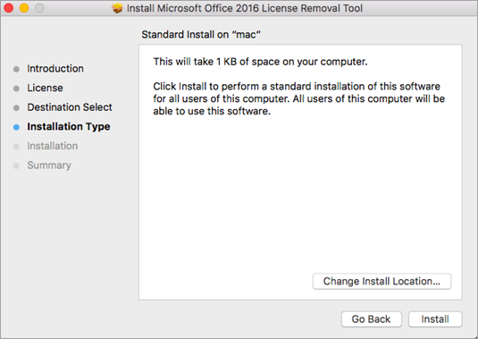 remove office 365 mac